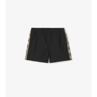 Check Trim Swim Shorts