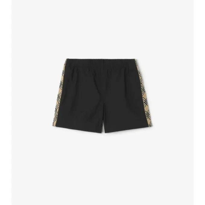 Check Trim Swim Shorts