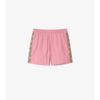 Check Trim Swim Shorts