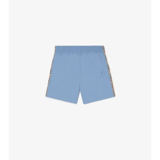 Check Trim Swim Shorts