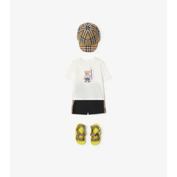 Check Trim Swim Shorts