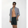 Check Trim Swim Shorts