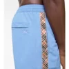 Check Trim Swim Shorts