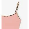 Check Trim Swimsuit