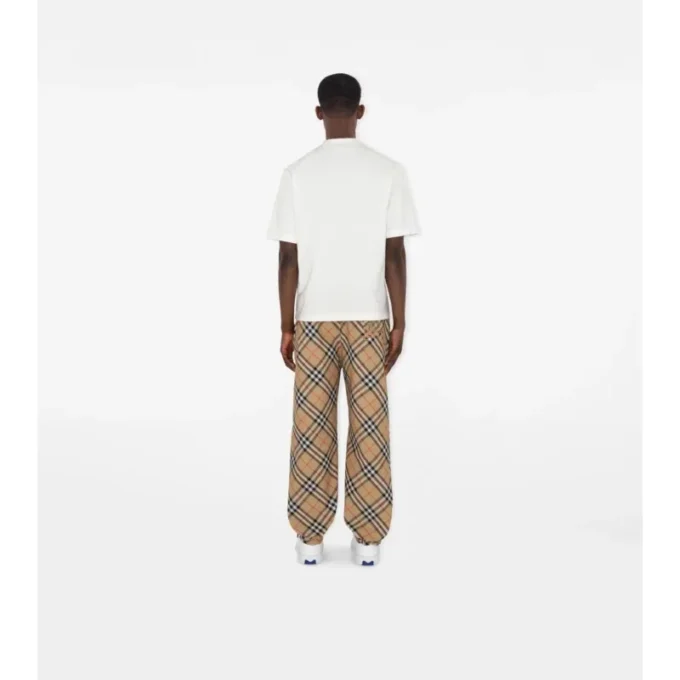 Check Twill Trousers