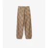 Check Twill Trousers