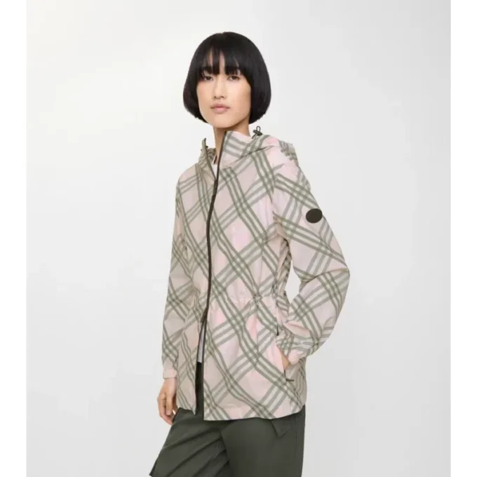 Check Whitstable Hooded Jacket