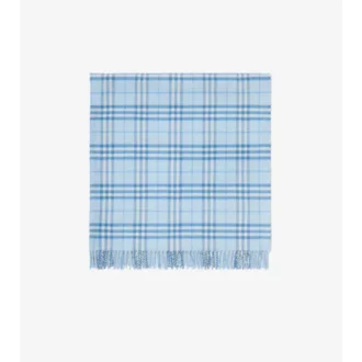Check Wool Baby Blanket