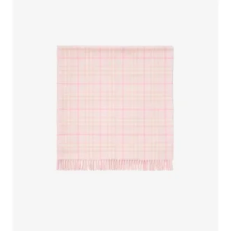 Check Wool Baby Blanket