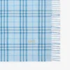 Check Wool Baby Blanket