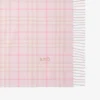 Check Wool Baby Blanket