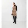 Check Wool Blend Boucla Dress