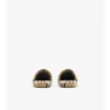 Check Wool Blend Slippers