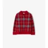 Check Wool Bomber Jacket