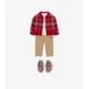 Check Wool Bomber Jacket