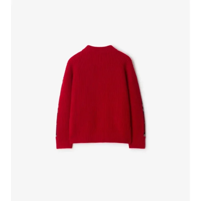 Check Wool Bomber Jacket