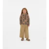 Check Wool Cardigan