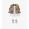 Check Wool Cardigan