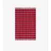 Check Wool Cashmere Blanket