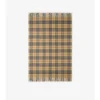 Check Wool Cashmere Blanket