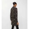 Check Wool Cashmere Bomber Jacket