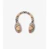 Check Wool Cashmere Earmuffs