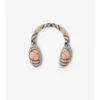 Check Wool Cashmere Earmuffs
