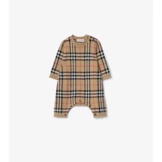Check Wool Cashmere Jumpsuit