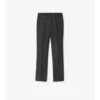 Check Wool Cashmere Tailored Trousers