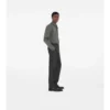 Check Wool Cashmere Tailored Trousers