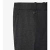 Check Wool Cashmere Tailored Trousers