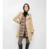 Check Wool Cashmere Warmer