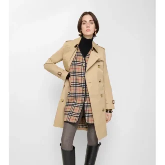Check Wool Cashmere Warmer