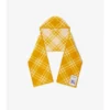 Check Wool Hooded Scarf