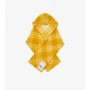 Check Wool Hooded Scarf