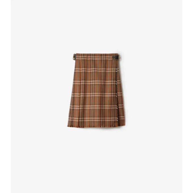 Check Wool Kilt