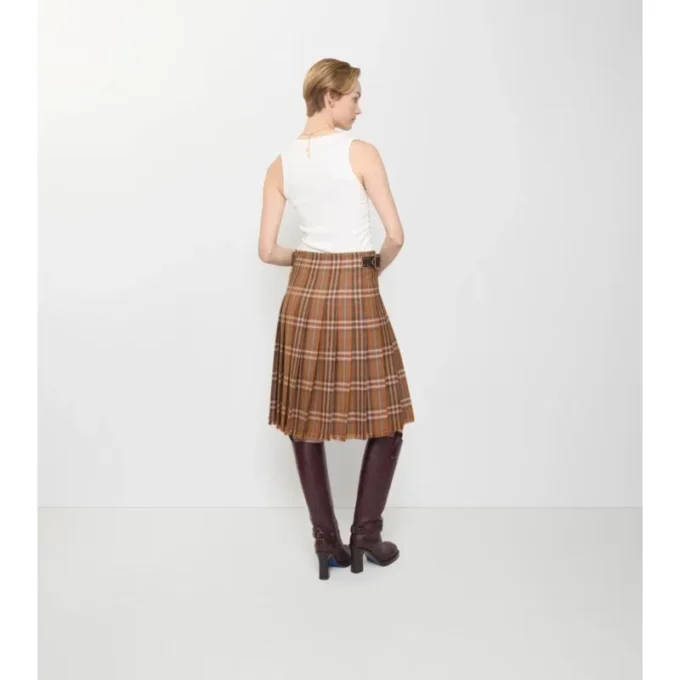 Check Wool Kilt