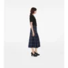 Check Wool Midi Kilt