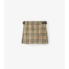 Check Wool Mini Kilt