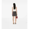 Check Wool Mini Kilt