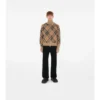 Check Wool Mohair Blend Jacket