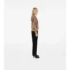 Check Wool Mohair Blend Sweater