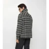 Check Wool Overshirt