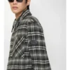 Check Wool Overshirt