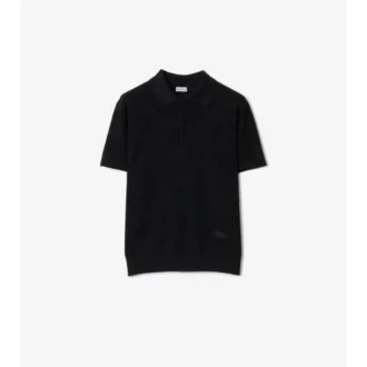 Check Wool Polo Shirt