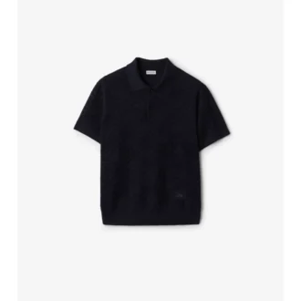 Check Wool Polo Shirt