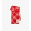 Check Wool Scarf