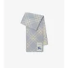 Check Wool Scarf