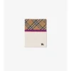 Check Wool Scarf