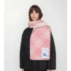 Check Wool Scarf